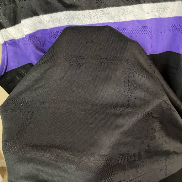 💸SOLD💸 Retro Nike Dri-Fit Mesh Striped Tank Top - Picture 4 of 8